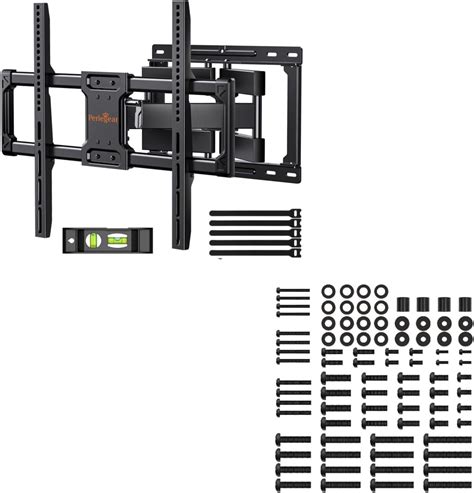 Amazon Perlegear Full Motion Tv Wall Mount For Most Inch