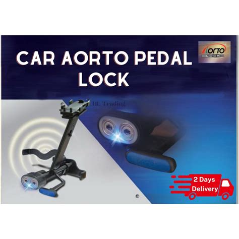 Ready Stock Premium Pedal Lock And Anti Start System Aorto Pedal