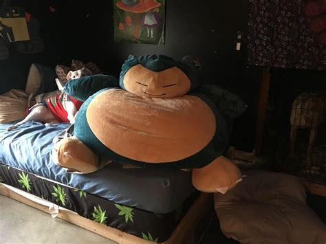 Snorlax bean bag chair! #pokemon #snorlax | Pokemon room, Snorlax ...