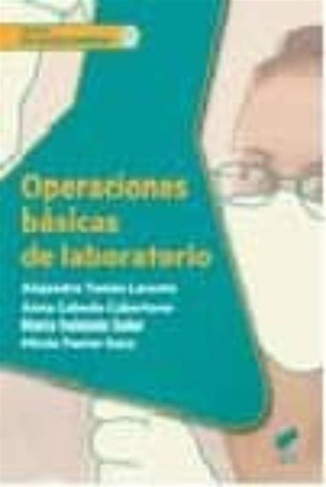 Operaciones B Sicas De Laboratorio Ciclo Formativo Grado Medio Con Isbn