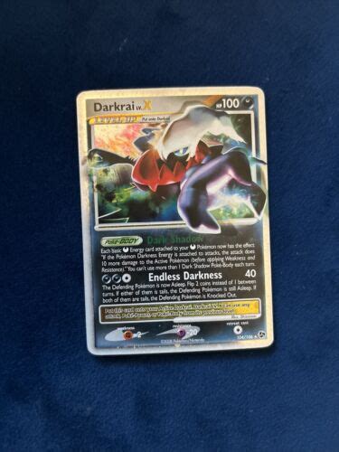 Darkrai Lv X Great Encounters Holo Rare Pokemon Card Near