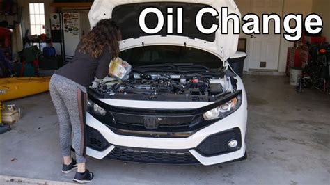 Honda Civic oil change guide