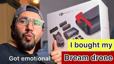 I Bought My Dream Drone I Got Emotional Dji Mavic 3 Cine Youtube