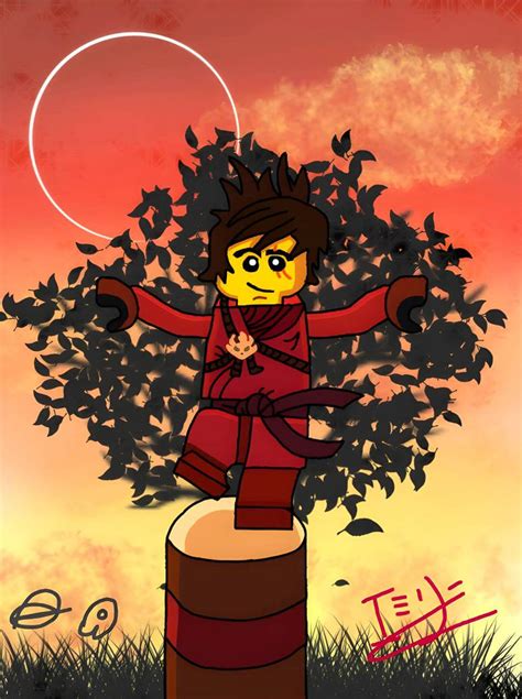 Kai the Fire Ninja from Ninjago (Collab version) by Chicobruno21 on ...