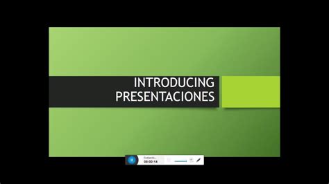 C Mo Presentarse En Ingl S Lesson Presentaciones Youtube