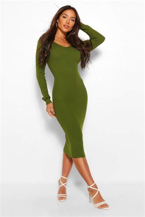 Rib Knit Maxi Bodycon Dress Boohoo Maxi Bodycon Dress Bodycon