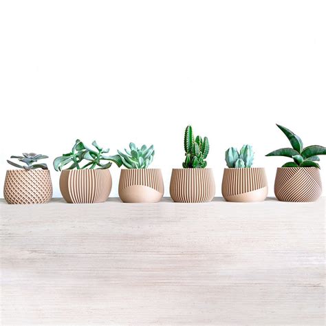 set   small indoor planters original planter gift etsy artofit