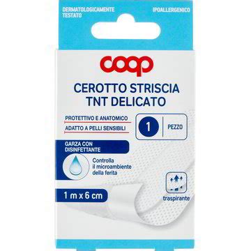 Cerotto Striscia Tnt Delicato M X Cm Coop Pz Coop Shop