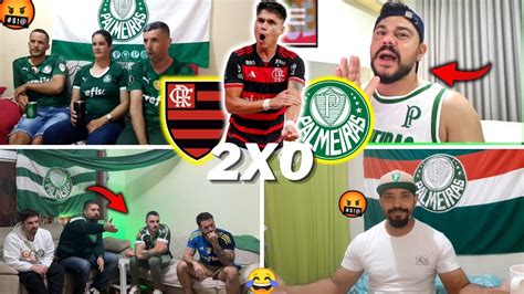 REAÇÕES PALMEIRENSES E TRISTEZA TOTAL FLAMENGO 2X0 PALMEIRAS COPA DO