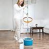 Livington Clean Water Spin Mop Wischmop Set Mit Zwei Kammer