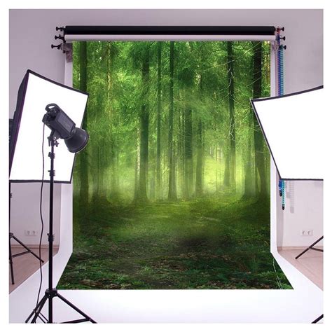 MOHome Green Forest Bryophytes Studio Photo Photography Background