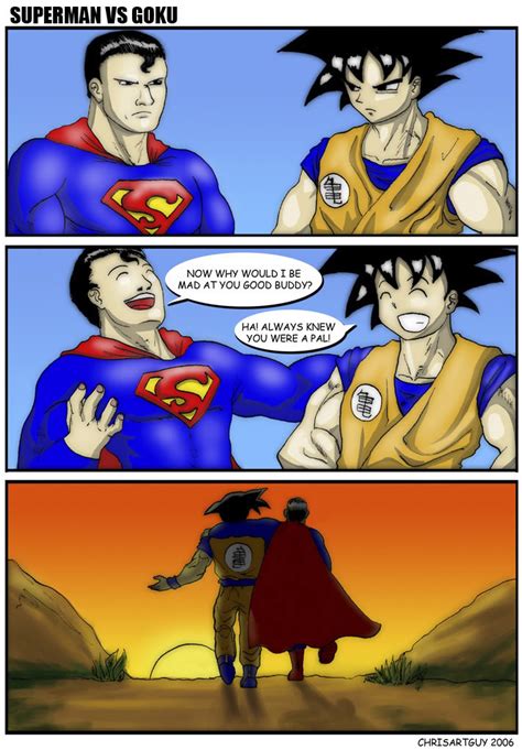 Superman Vs Goku Meme