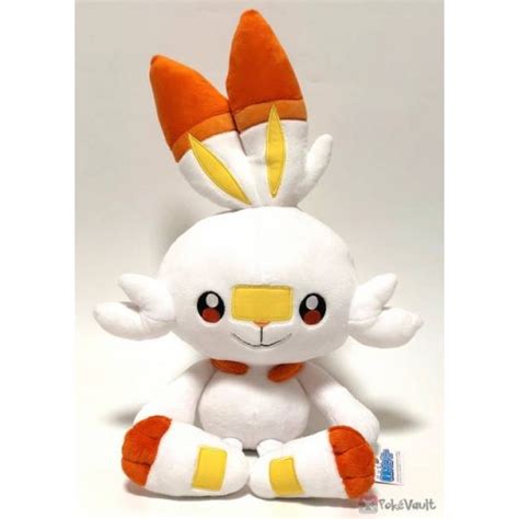 Pokemon Center Scorbunny Lifesize Plushie Stuffed Plush Toy