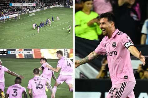 Pero Leo ¿qué Hiciste Messi Anota Un Golazo De Tiro Libre En Su Debut En El Agregado Y El