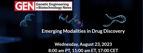 Emerging Modalities In Drug Discovery Wuxi Biology