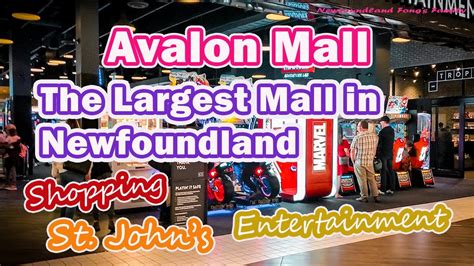 Avalon Mall The Largest Mall In St Johns Newfoundland Canada Youtube