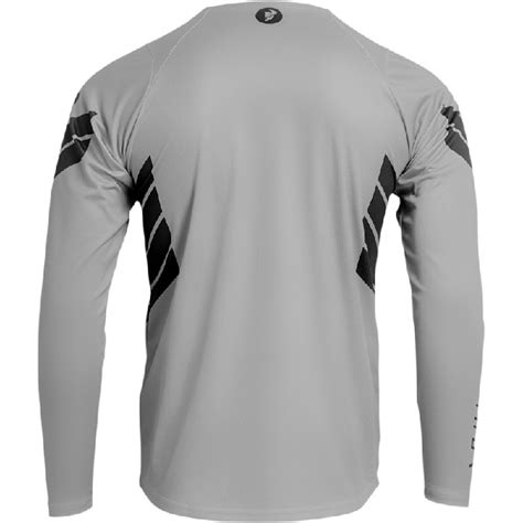 Jersey Thor MTB Manga Larga Assist Sting Gris Bermúdez Motor Tienda