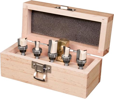 Dovetail Jig Router Bit Set By Peachtree Woodworking Pw Amazon Ca