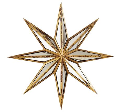 Decorative Star Wall Mirror Pottery Barn