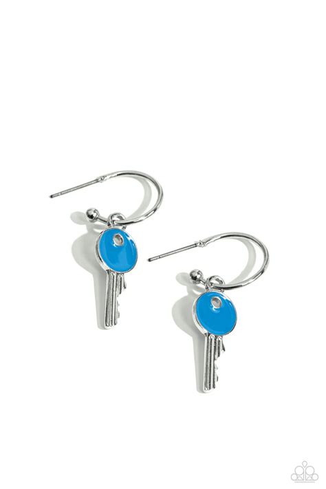 Paparazzi Accessories Key Performance Blue Paparazzi Accessories