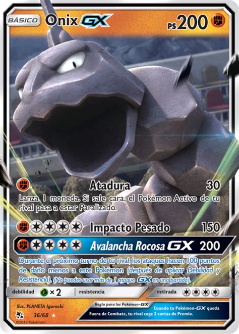 Onix GX Destinos Ocultos TCG WikiDex la enciclopedia Pokémon