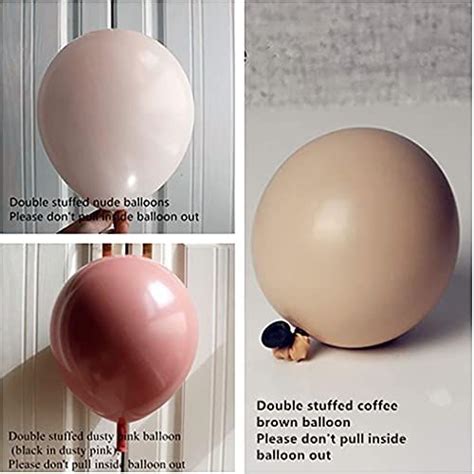 Pcs Blush Nude Cream Coffee Khaki Brown Latex Balloons Arch Etsy Artofit