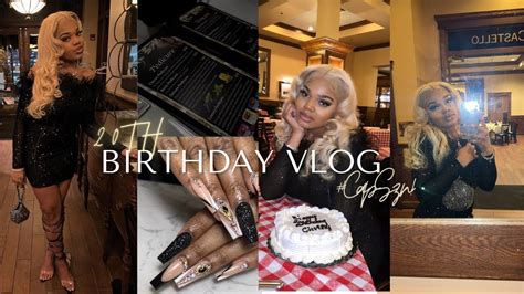 My Th Birthday Vlog Prep Grwm Lit Night Youtube