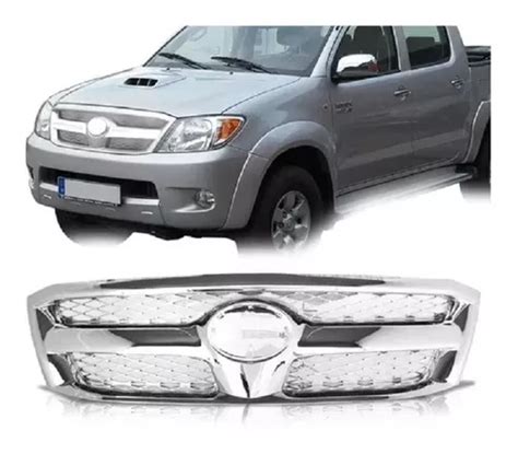 Grade Hilux Sr Srv 2005 2006 2007 2008 Toda Cromada Frete grátis