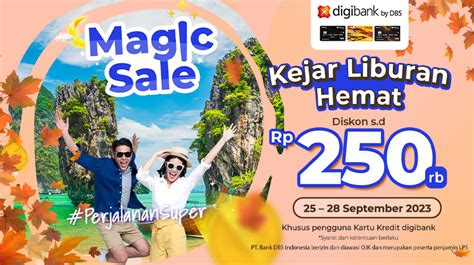 Promo Magic Sale Digibank Sep 23 Mister Aladin Mister Aladin