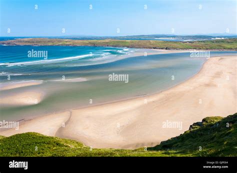 View Of Maghera Beach Ardara County Donegal Ireland Shot From Stock