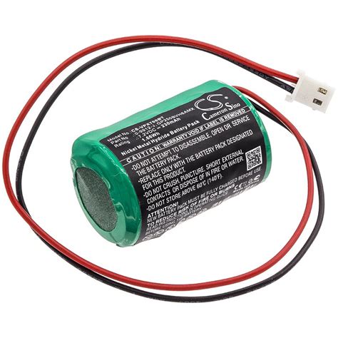 Replacement Visonic Alarm System Battery 7 2V 230mAh NiMH Battery