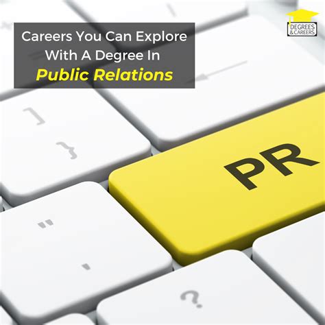 Careers You Can Explore With A Degree In Public Relations - Degrees ...