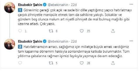 Rt K Ba Kan Ahin Den Mesaj A Klamas Haberler