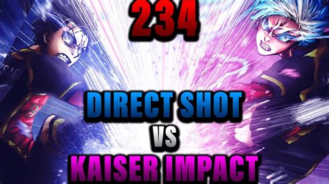 Kaiser Impact Vs Lefty Direct Shot Kaiser Vs Isagi Blue Lock