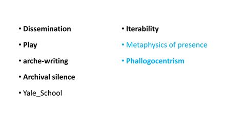 Jacques Derrida Ppt