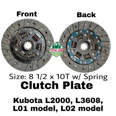 Clutch Plate Lining X T W Spring Eurotech Brand Kubota Tractor