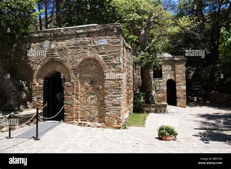 The House Of Virgin Mary Ephesus Turkey Europe Stock Photo Alamy