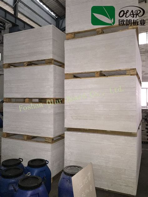 China Fiber Cement Boardfireproof Calcium Silicate Board Damper Panel China Fiber Cement