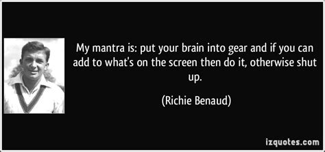 Richie Benaud Quotes. QuotesGram