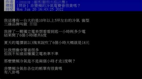 夏天冷氣猛吹24小時電費才10元？ 神人曝「這招」爽省錢 引新聞