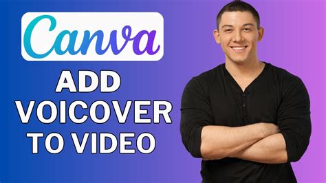 How To Add Voiceover To A Video In Canva Youtube