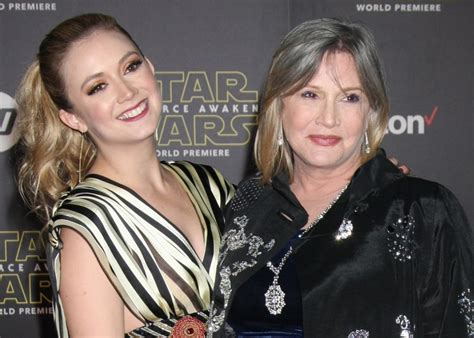 Billie Lourd Shares An Emotional Tribute To Her Mother Carrie Fisher On