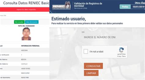 Reniec C Mo Consultar Desde Mi Celular La Identidad De Una Persona