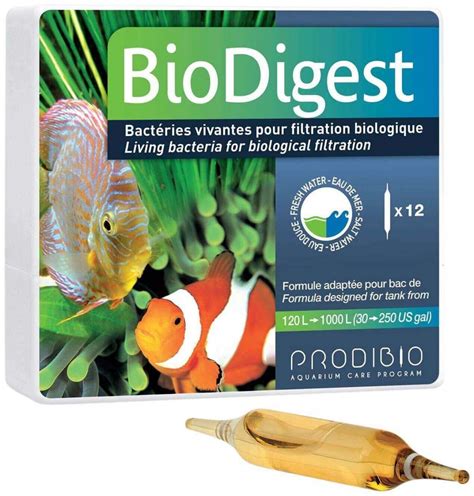 Prodibio Biodigest Bact Ries D Nitrifiantes Pour Aquarium