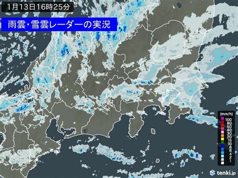 水戸で初雪 平年より25日遅い観測 関東甲信では積雪や路面凍結に注意気象予報士 日直主任 2024年01月13日 日本気象協会