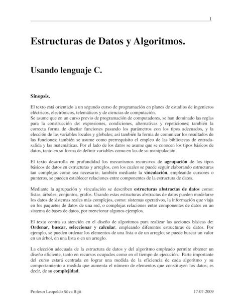 PDF Algoritmos Y Estructura De Datos USM DOKUMEN TIPS