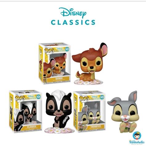 Jual Funko Pop Set Promotion Disney Classics Bambi 1942 3 ITEMS