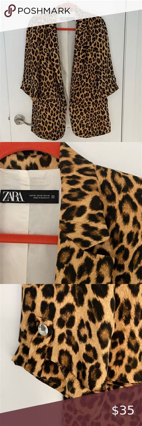 Leopard Print Blazer Printed Blazer, Zara Jackets, Plus Fashion ...