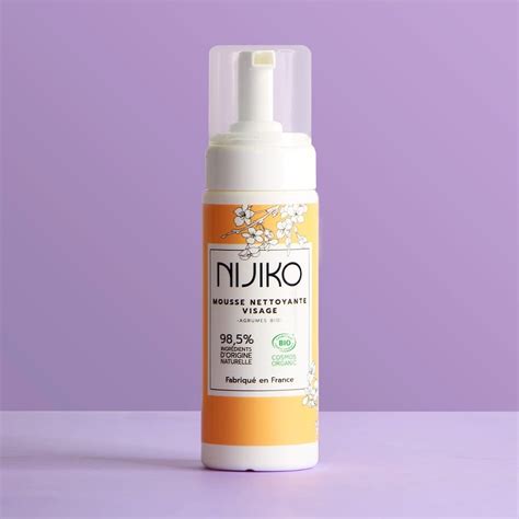 Mousse Nettoyante Visage Bio Pour Peau Grasse Nijiko