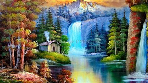 nature paintings Canvas Prints Realistic Oil Painting Picture Printed On Canvas on Aliexpress ...